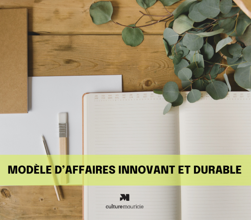 Modèle d’affaires innovant et durable dans le secteur des arts